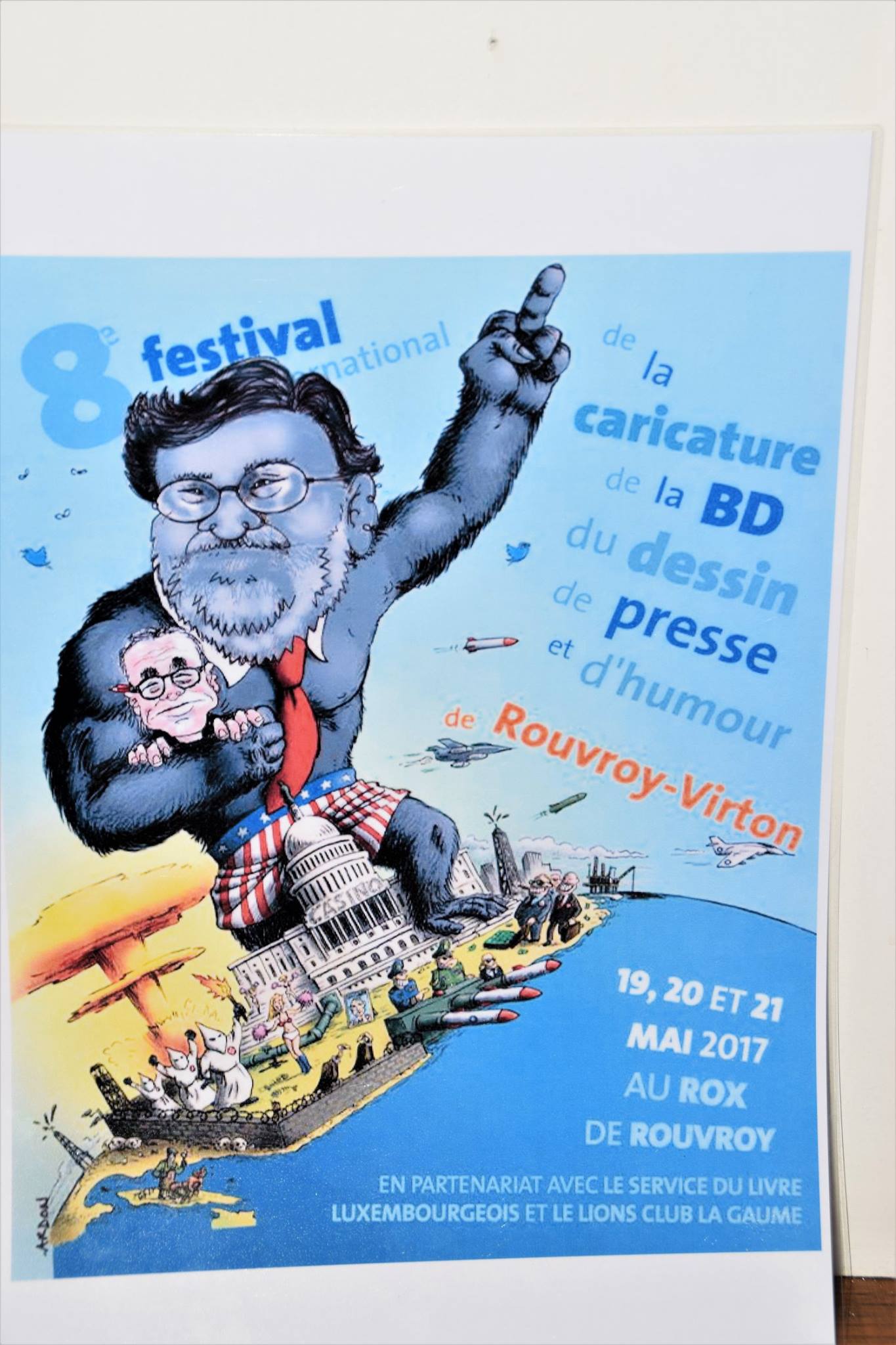 Miniature exposition Daryl Cagle